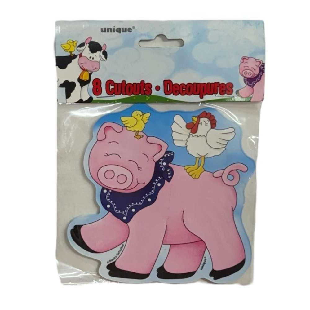 Unique brand set of 8 cutouts brand new in packaging never opened or used.